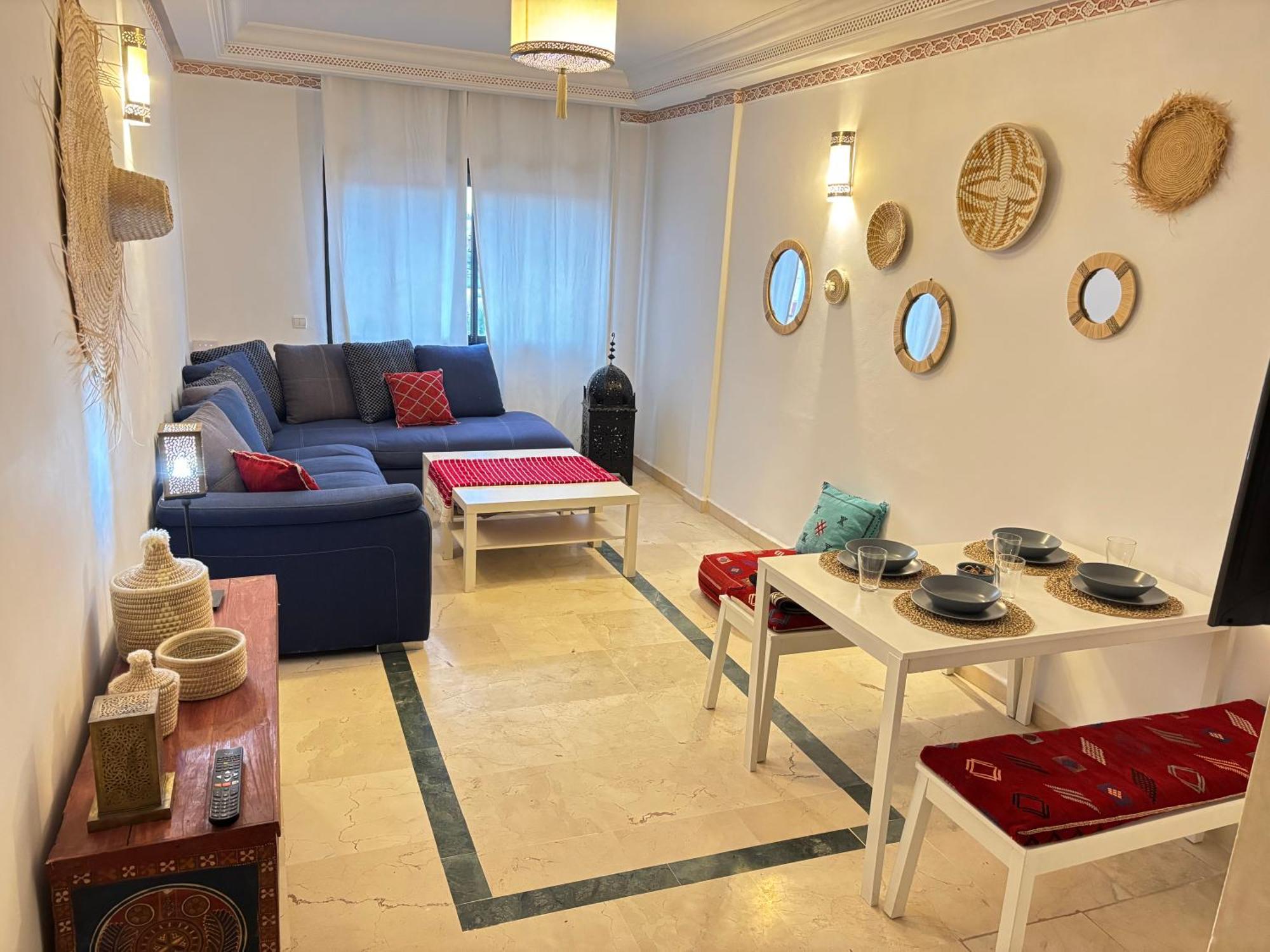 Full Wifi House Near Gueliz Apartment Marrakesh Luaran gambar